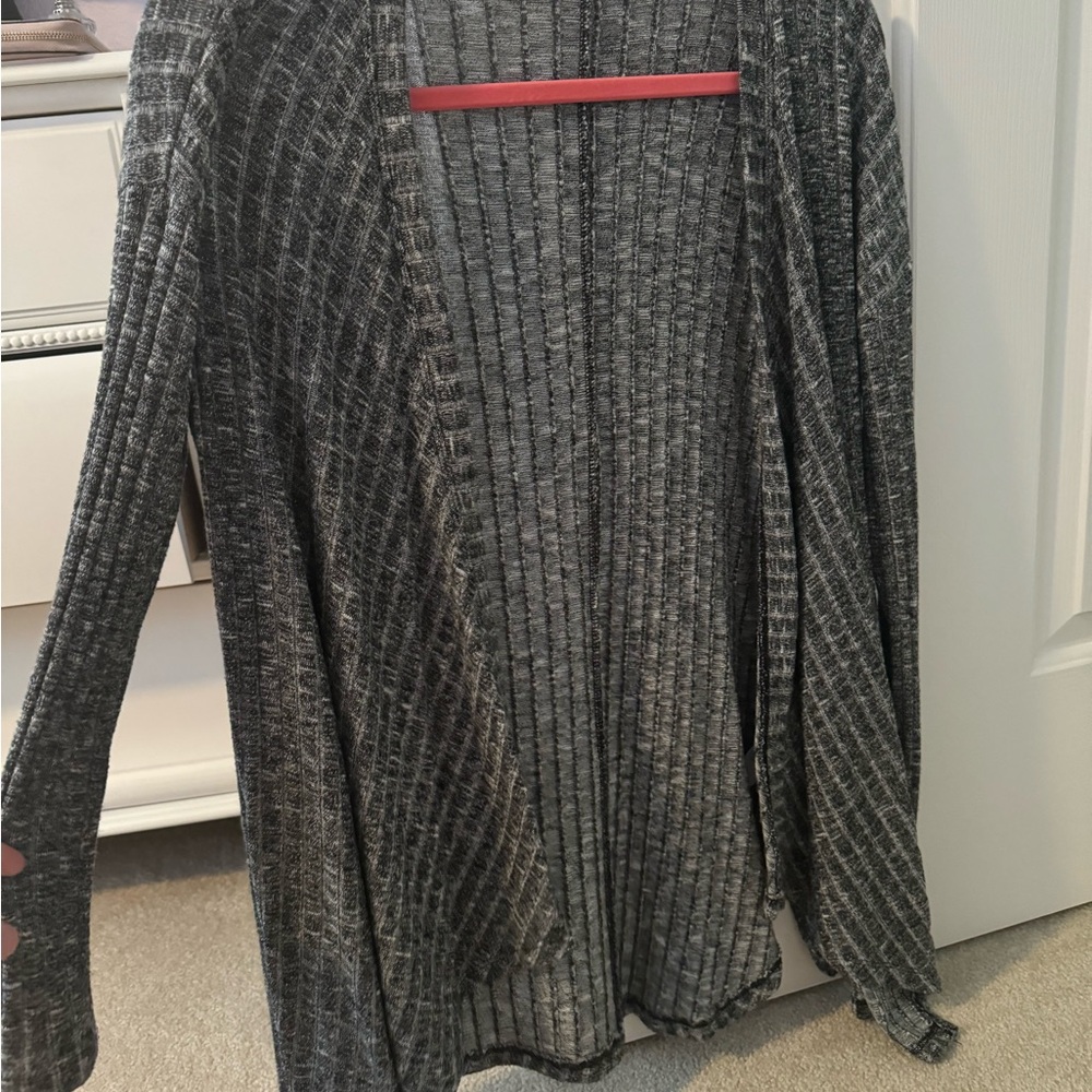 Lightweight Gray Cardigan